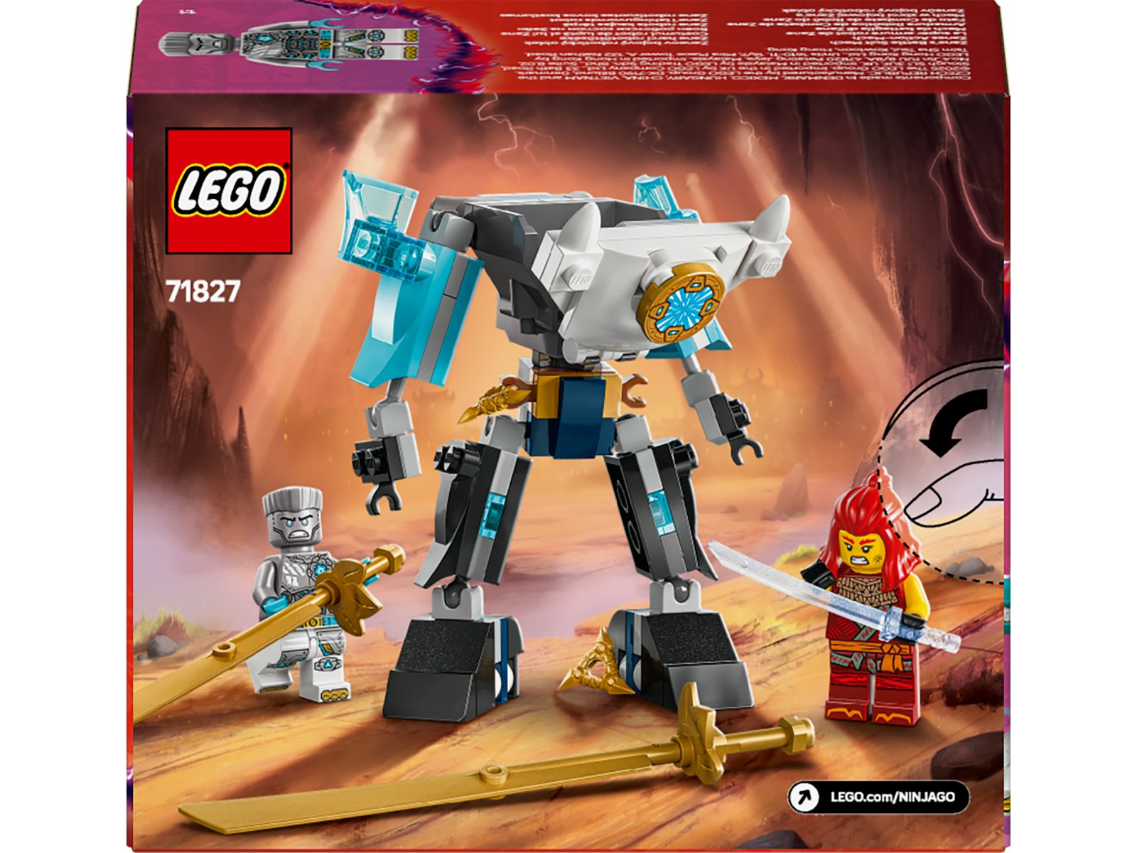 LEGO Ninjago Zanes stridsrobotdrakt 71827 LEGO
