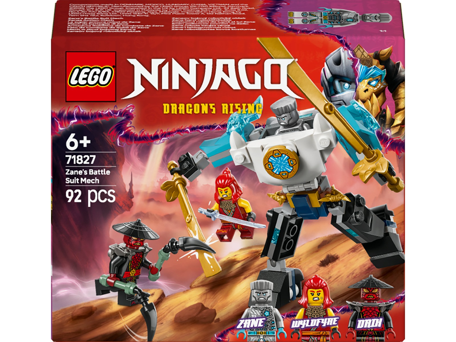 LEGO Ninjago Zanes stridsrobotdrakt 71827 LEGO