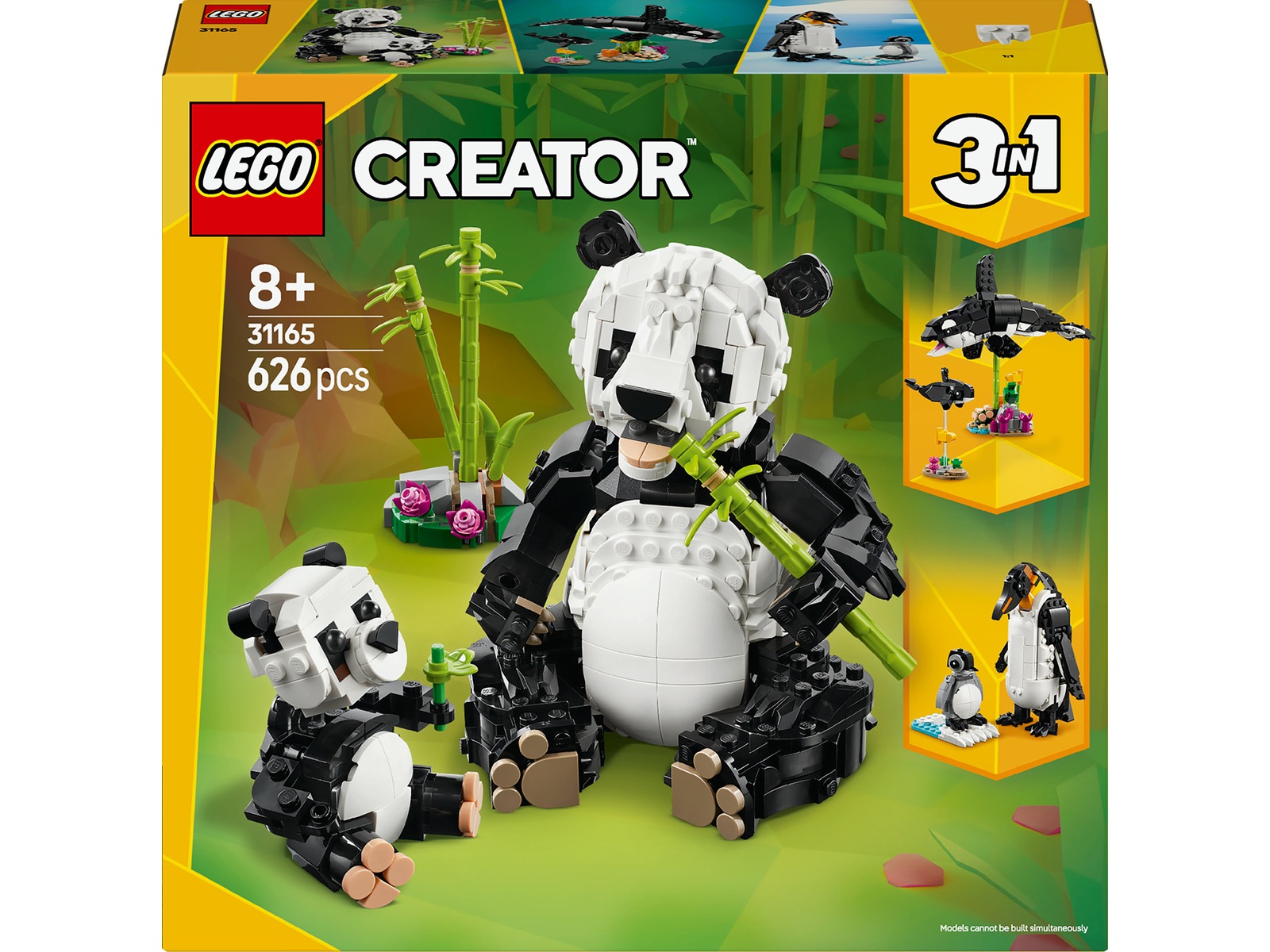 LEGO Creator ville dyr: pandafamilie 31165 LEGO