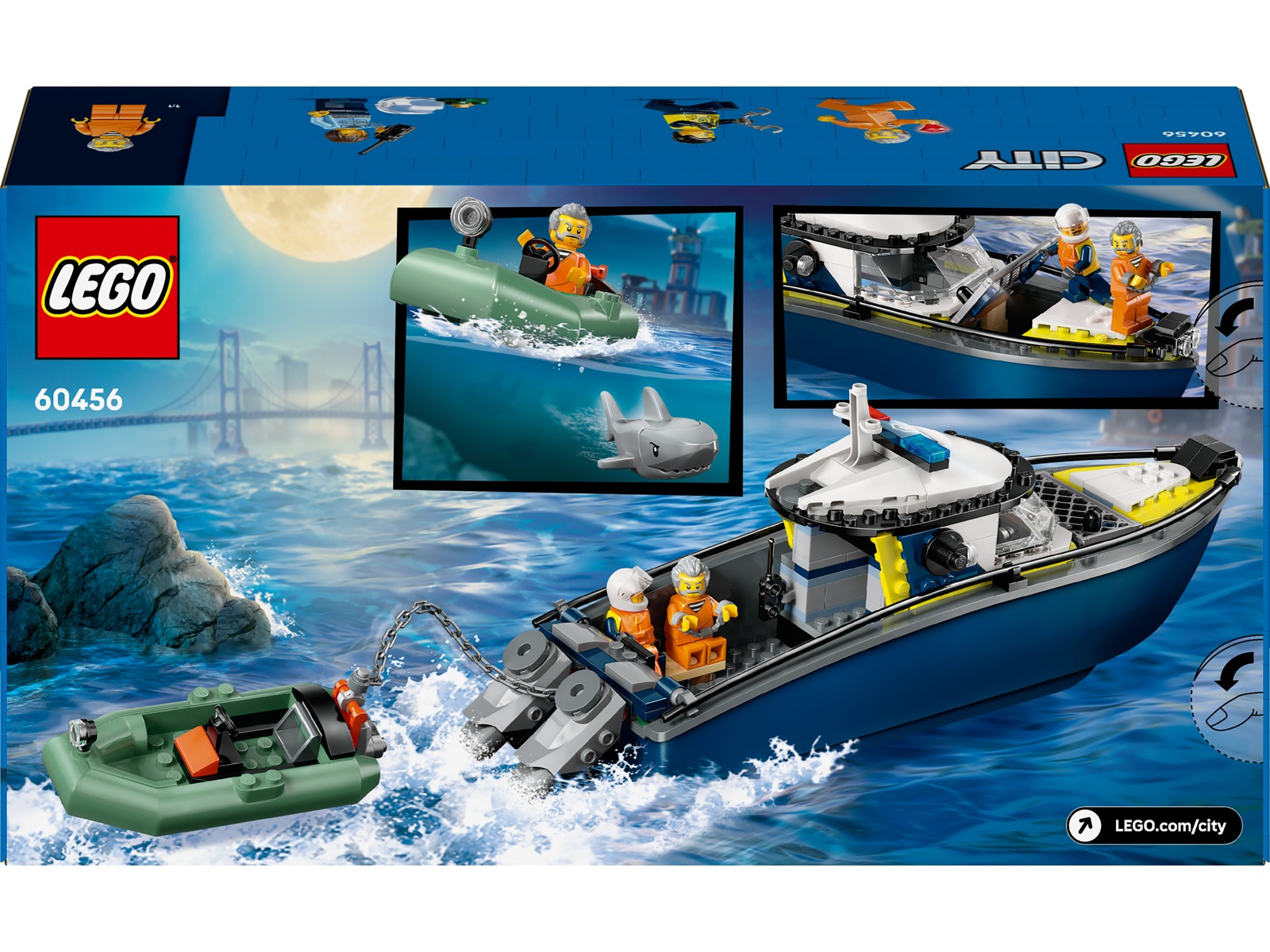 LEGO City politiets båtjakt 60456 LEGO