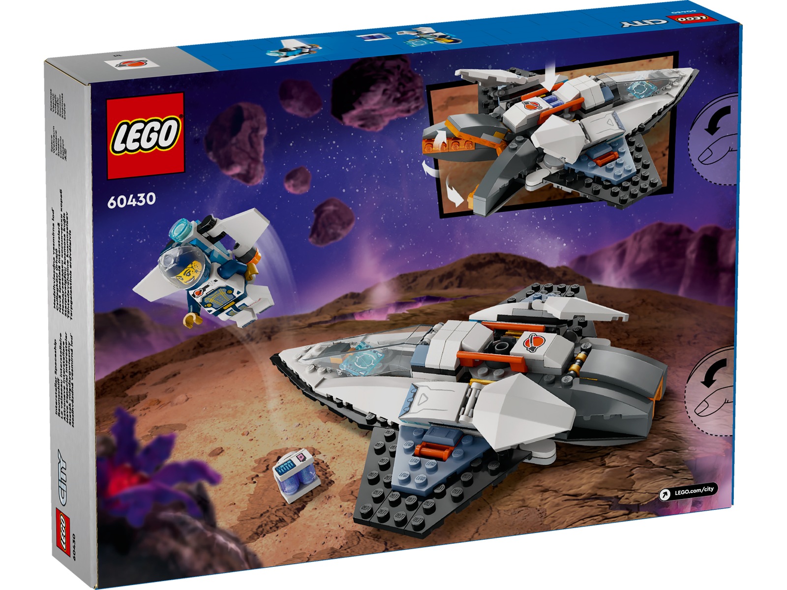 LEGO City Space intergalaktisk romskip 60430 LEGO