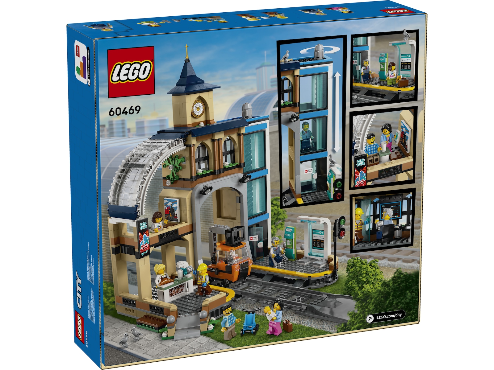 LEGO City sentralbanestasjon 60469 LEGO
