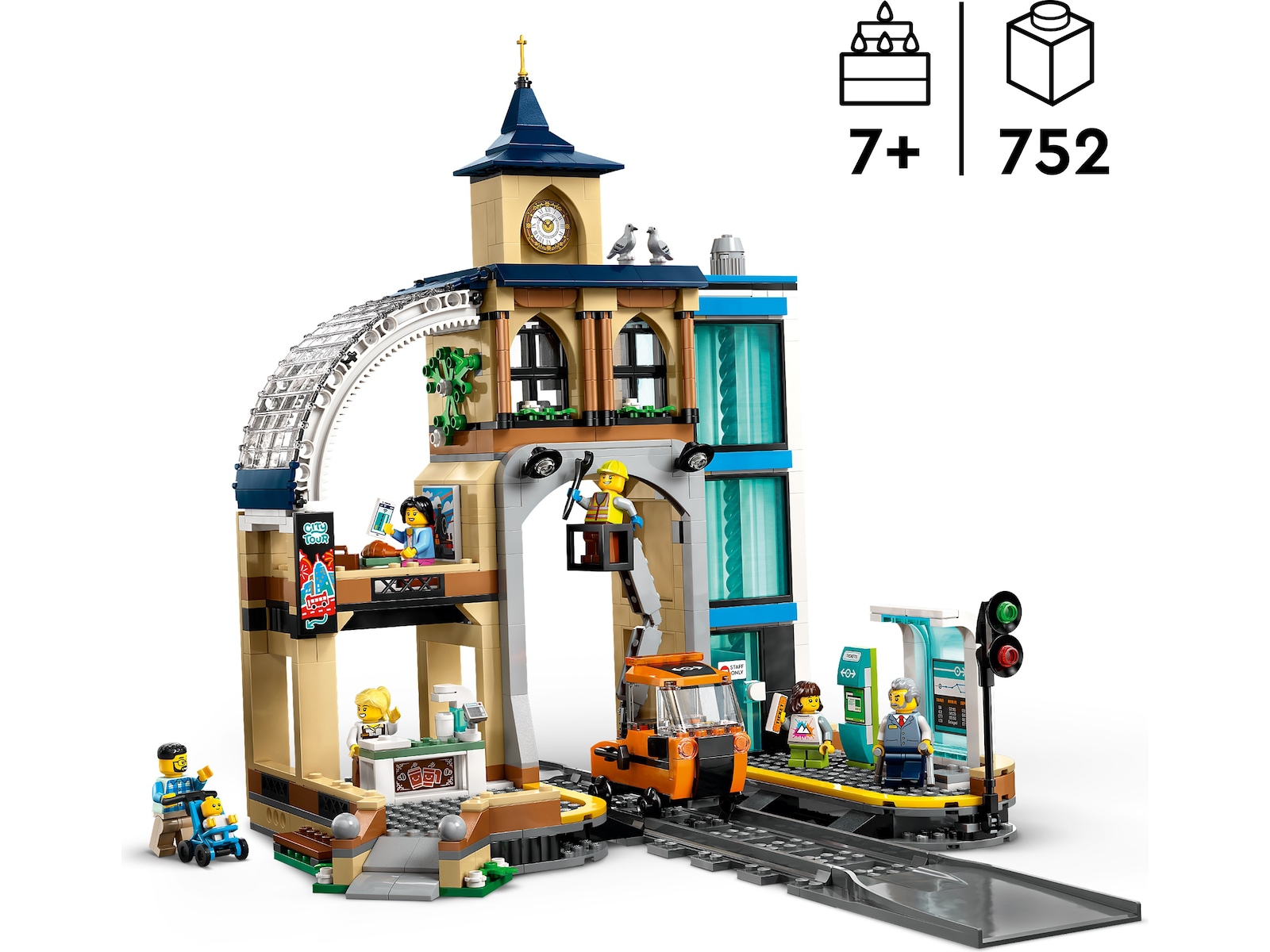 LEGO City sentralbanestasjon 60469 LEGO