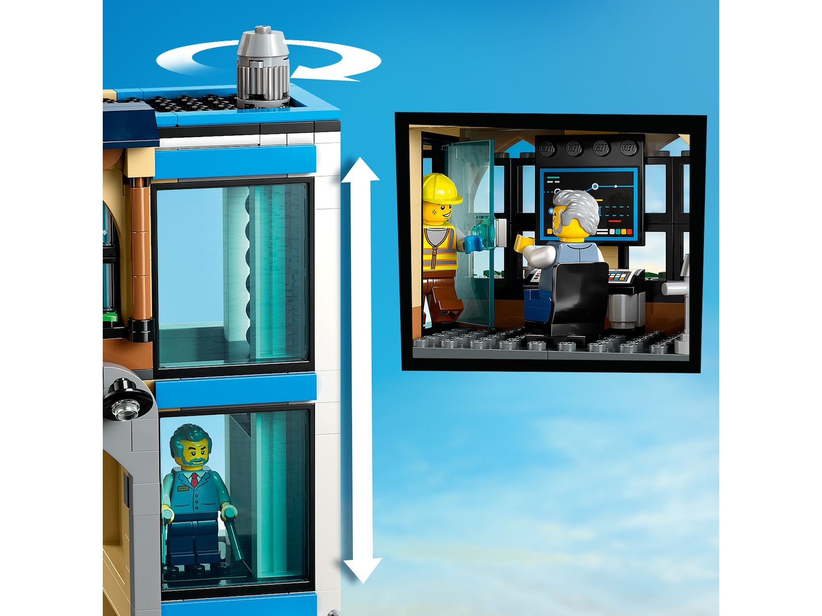 LEGO City sentralbanestasjon 60469 LEGO