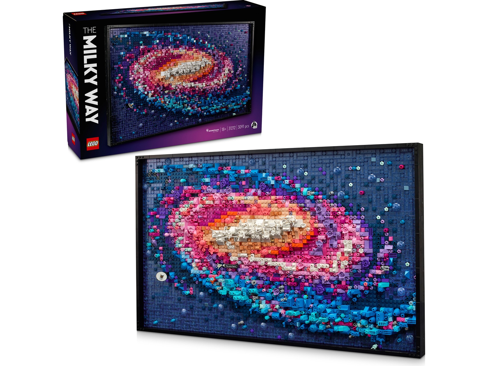 LEGO ART Melkeveiens galakse 31212 LEGO