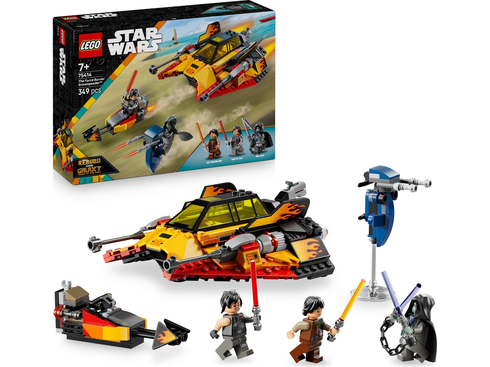 LEGO Star Wars Kraftens flamme-snowspeeder 75414 LEGO
