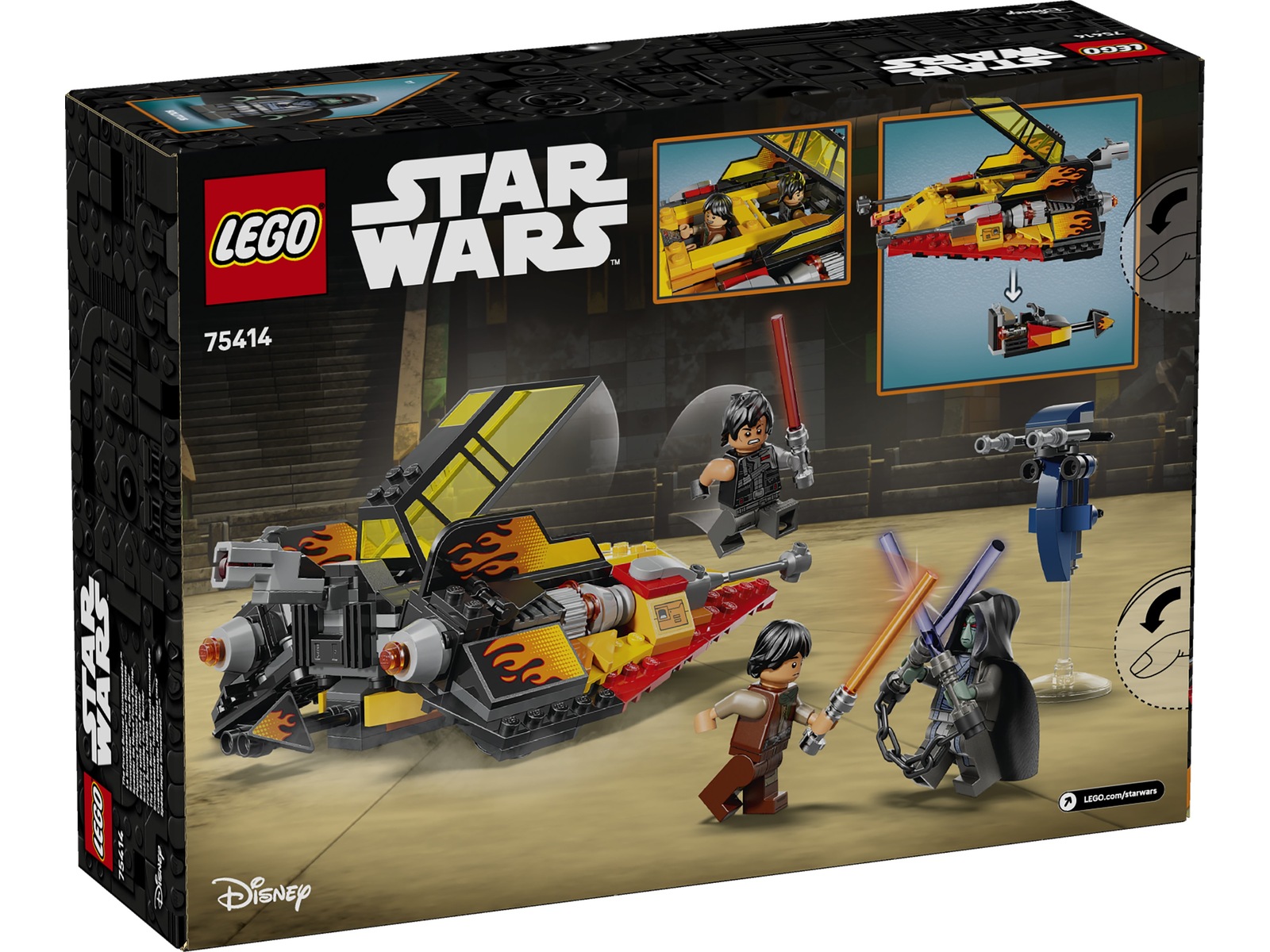 LEGO Star Wars Kraftens flamme-snowspeeder 75414 LEGO