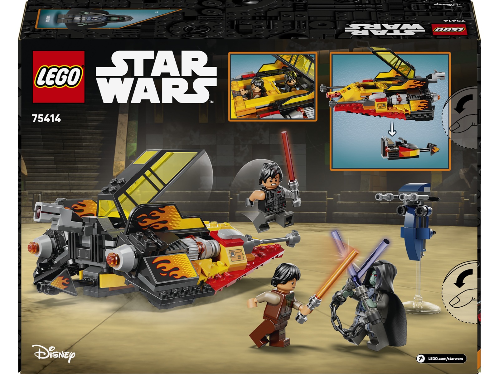 LEGO Star Wars Kraftens flamme-snowspeeder 75414 LEGO