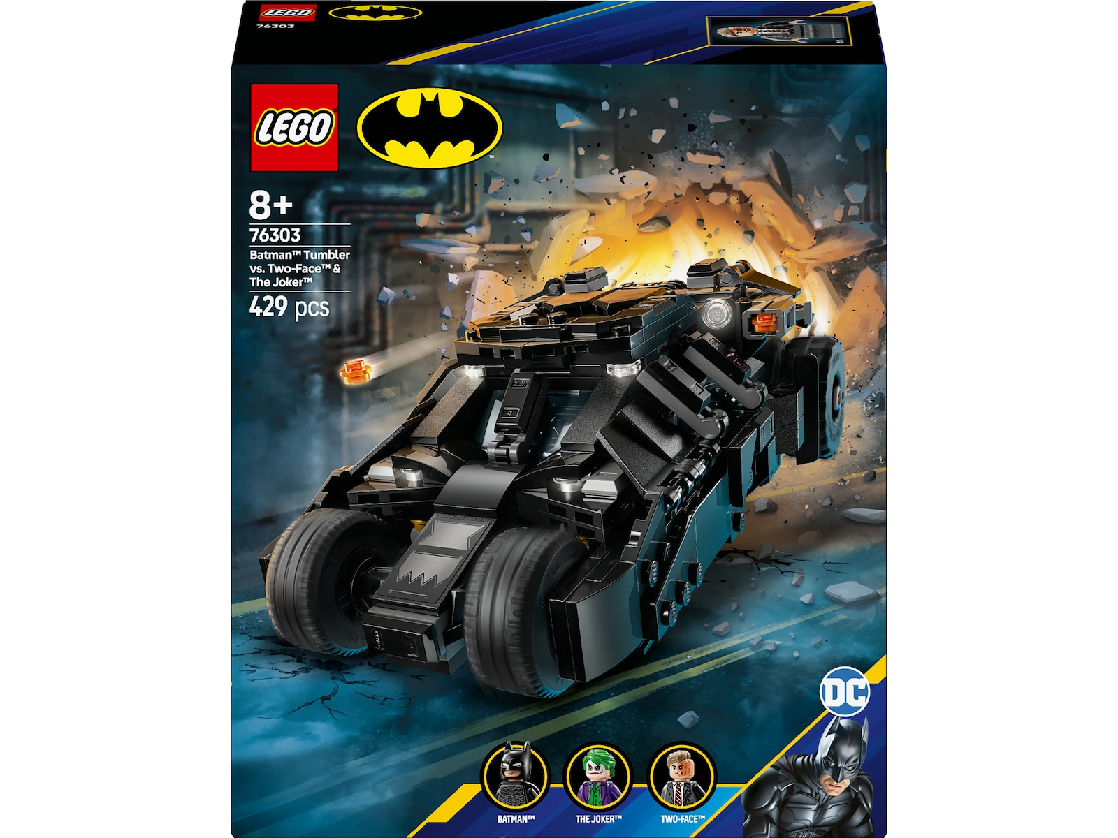LEGO Super Heroes Batmans Tumbler mot Two-Face og Jokern 76303 LEGO