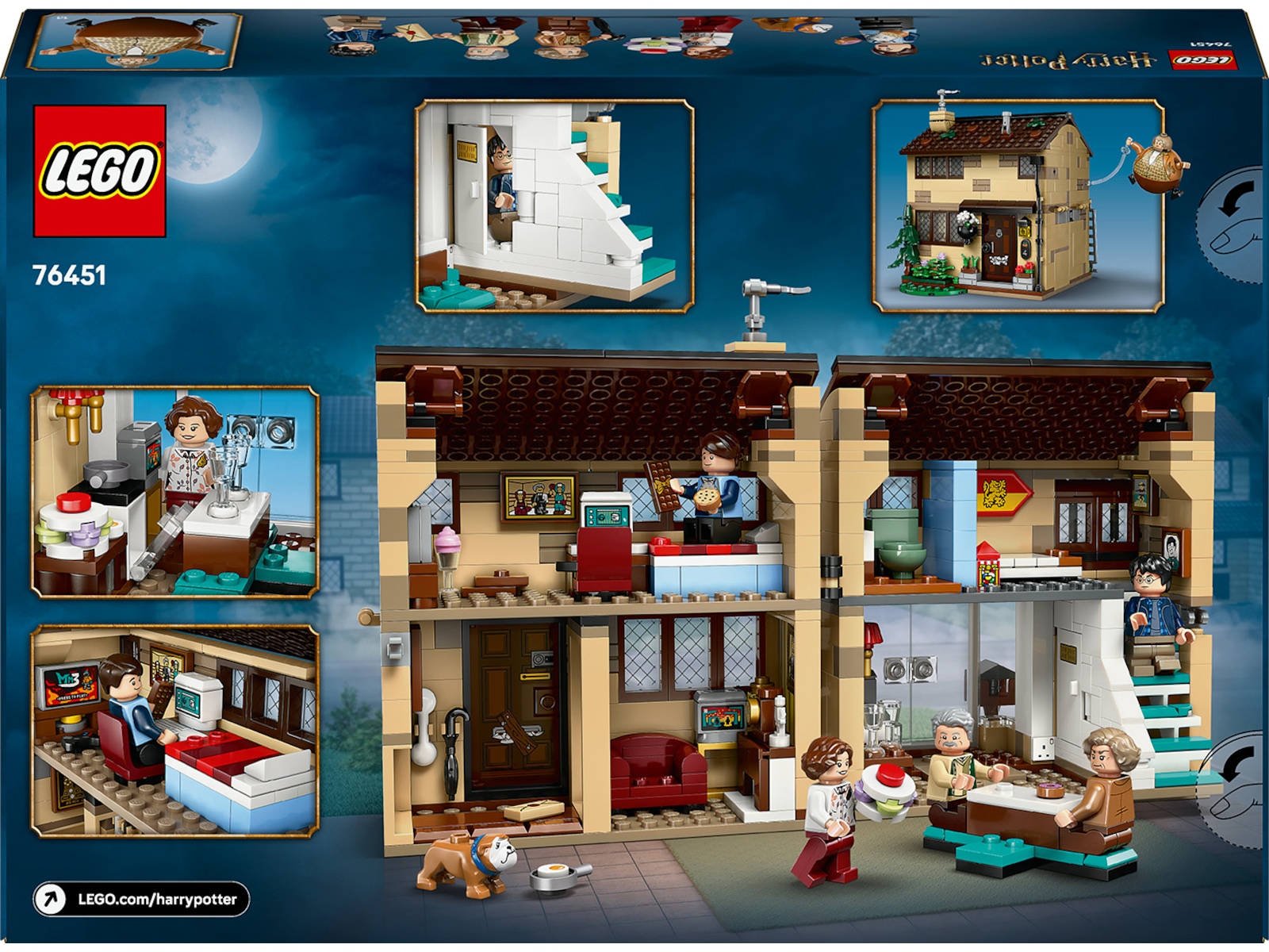 LEGO Harry Potter Privet Drive: tante Marges besøk 76451 LEGO