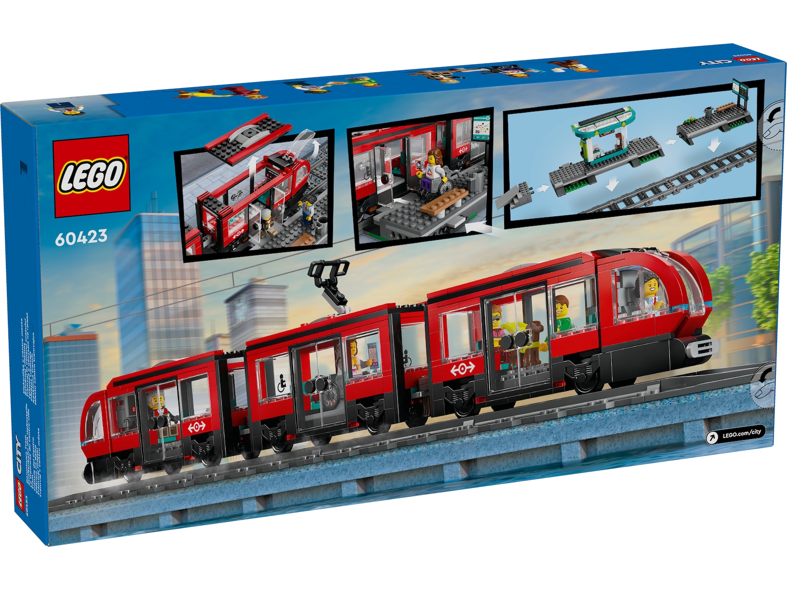 LEGO City trikk og stasjon 60423 LEGO