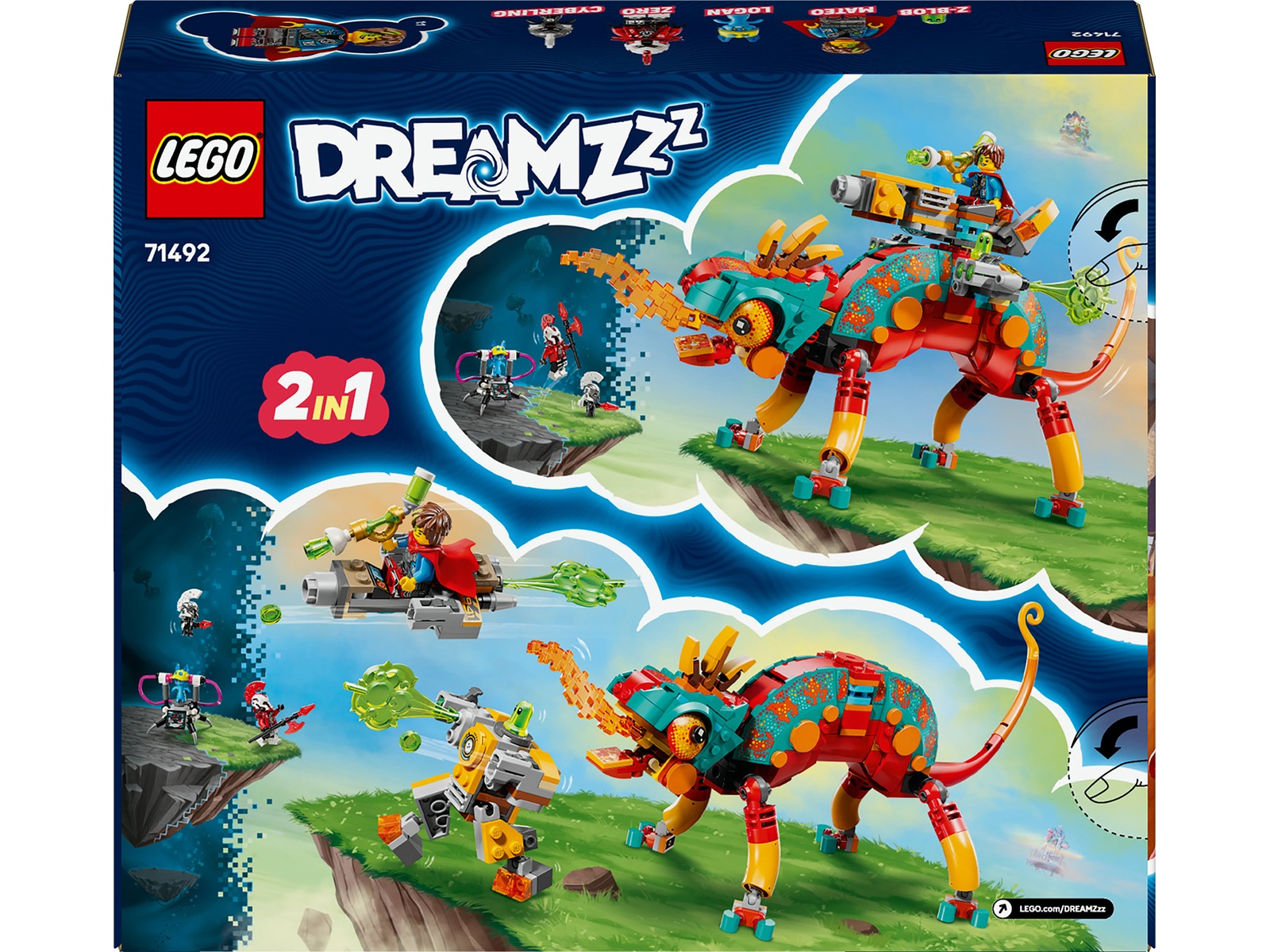 LEGO DREAMZzz Mateos ildkameleon 71492 LEGO