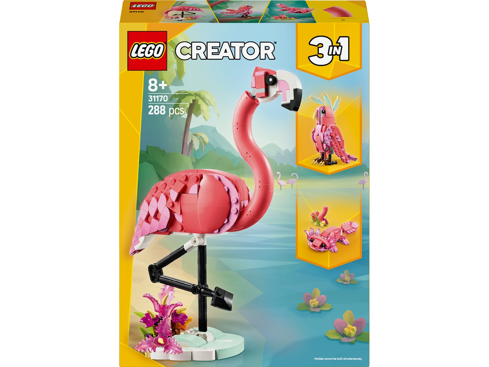 LEGO Creator 31170 ville dyr: flamingo (rosa) LEGO