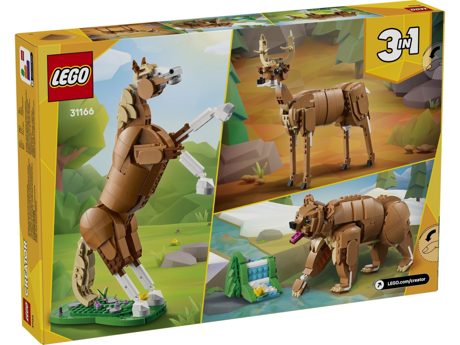 LEGO Creator 31166 vakker hest LEGO