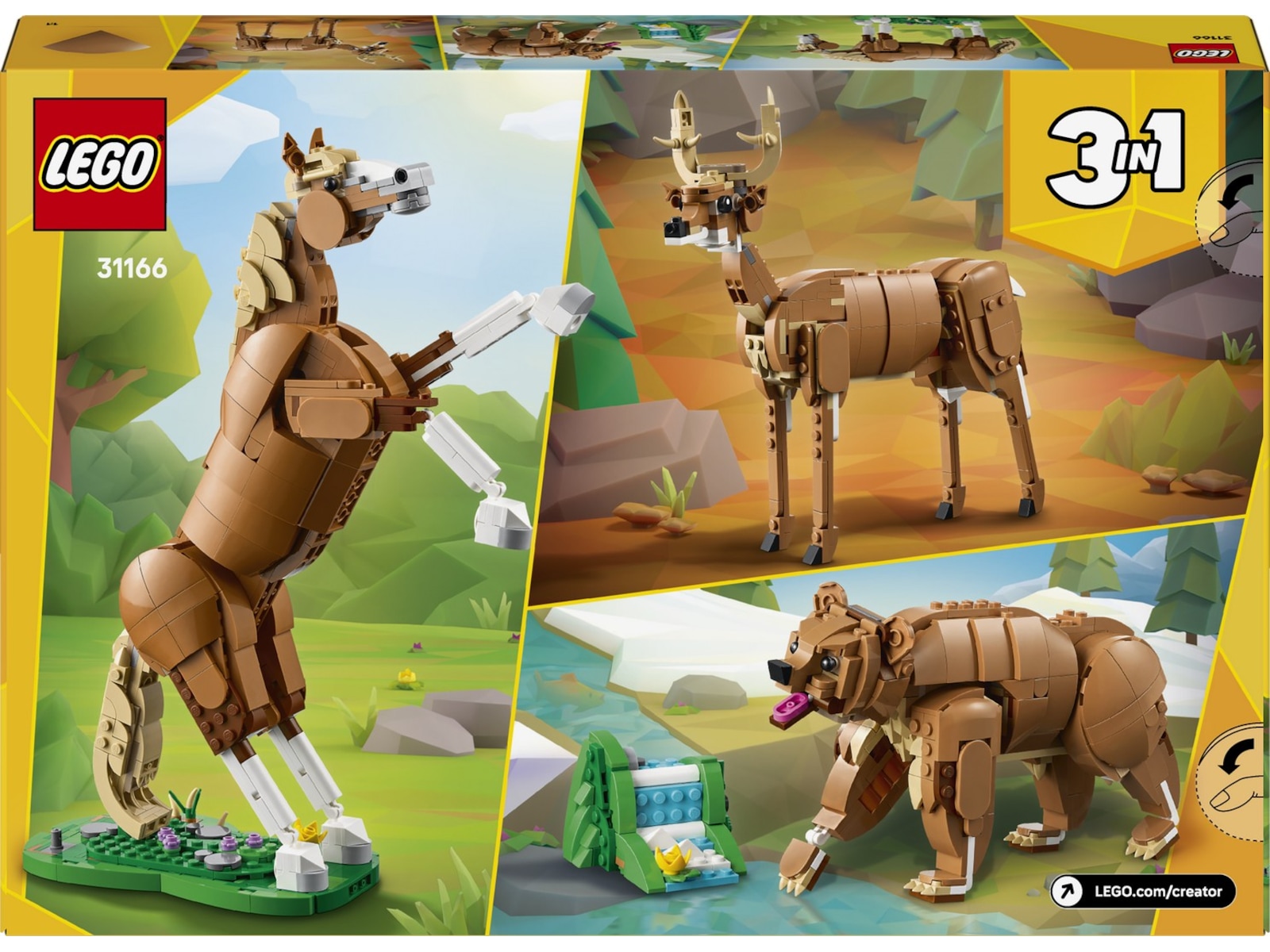 LEGO Creator 31166 vakker hest LEGO