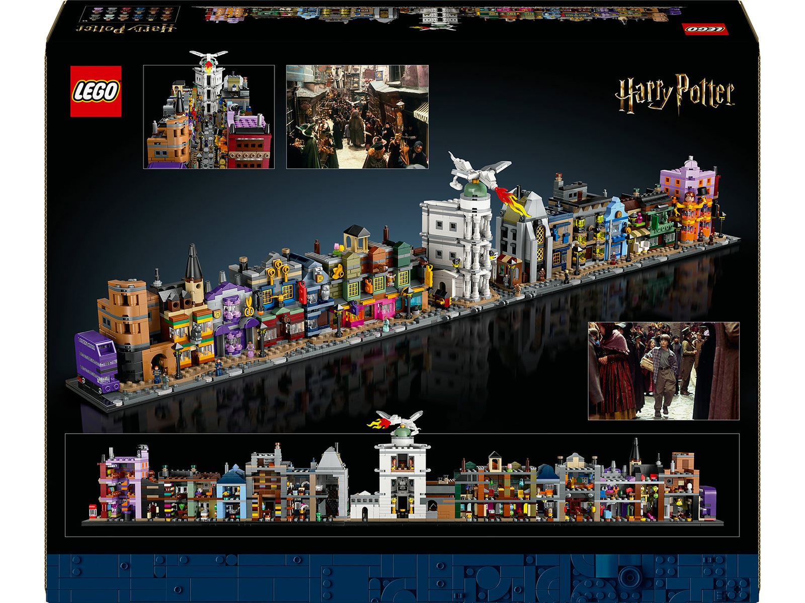 LEGO Harry Potter Diagonallmenningens trollmannsbutikker 76444 LEGO