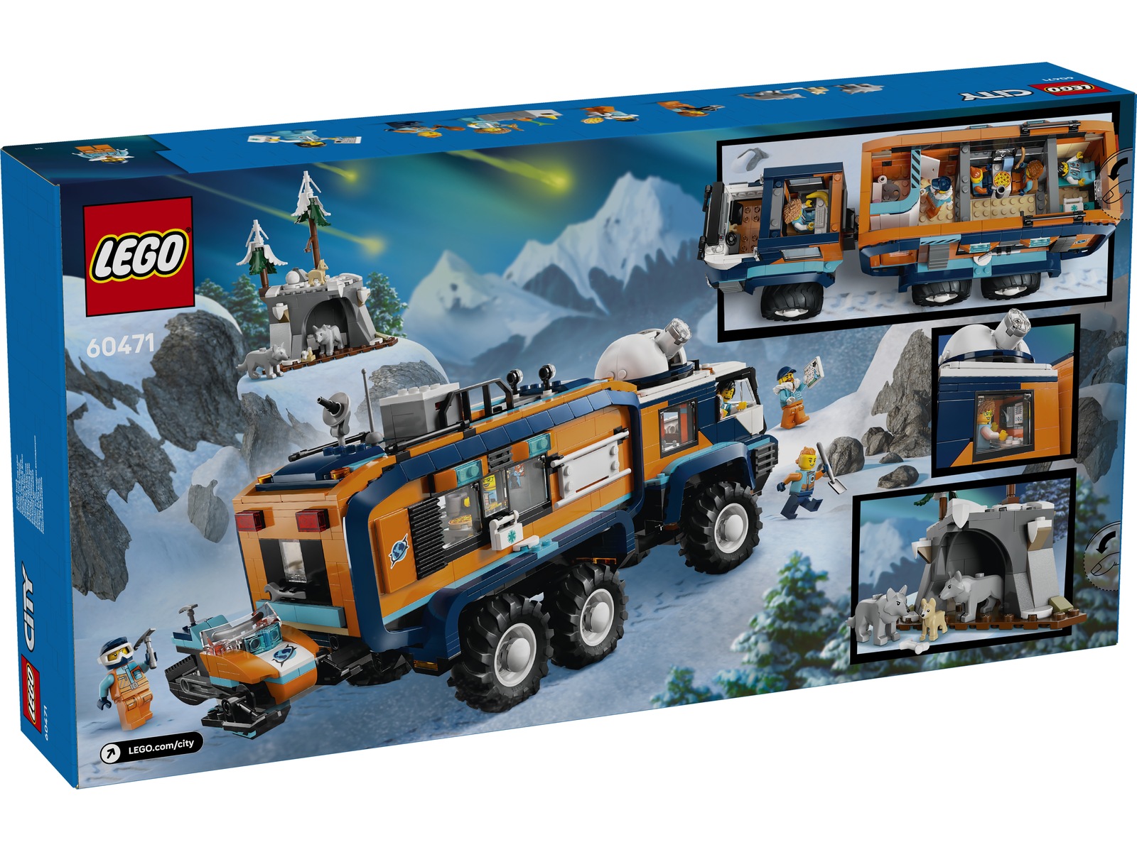 LEGO City polarforskernes laboratoriekjøretøy 60471 LEGO