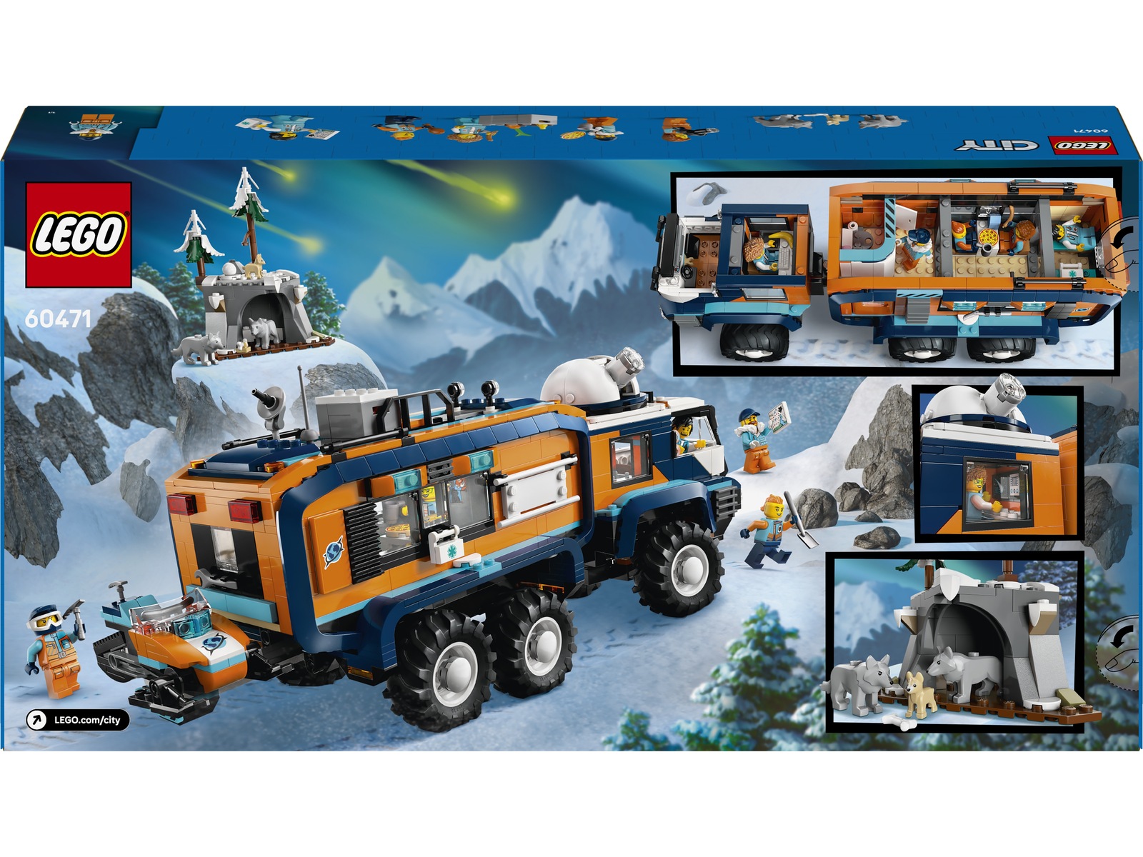 LEGO City polarforskernes laboratoriekjøretøy 60471 LEGO