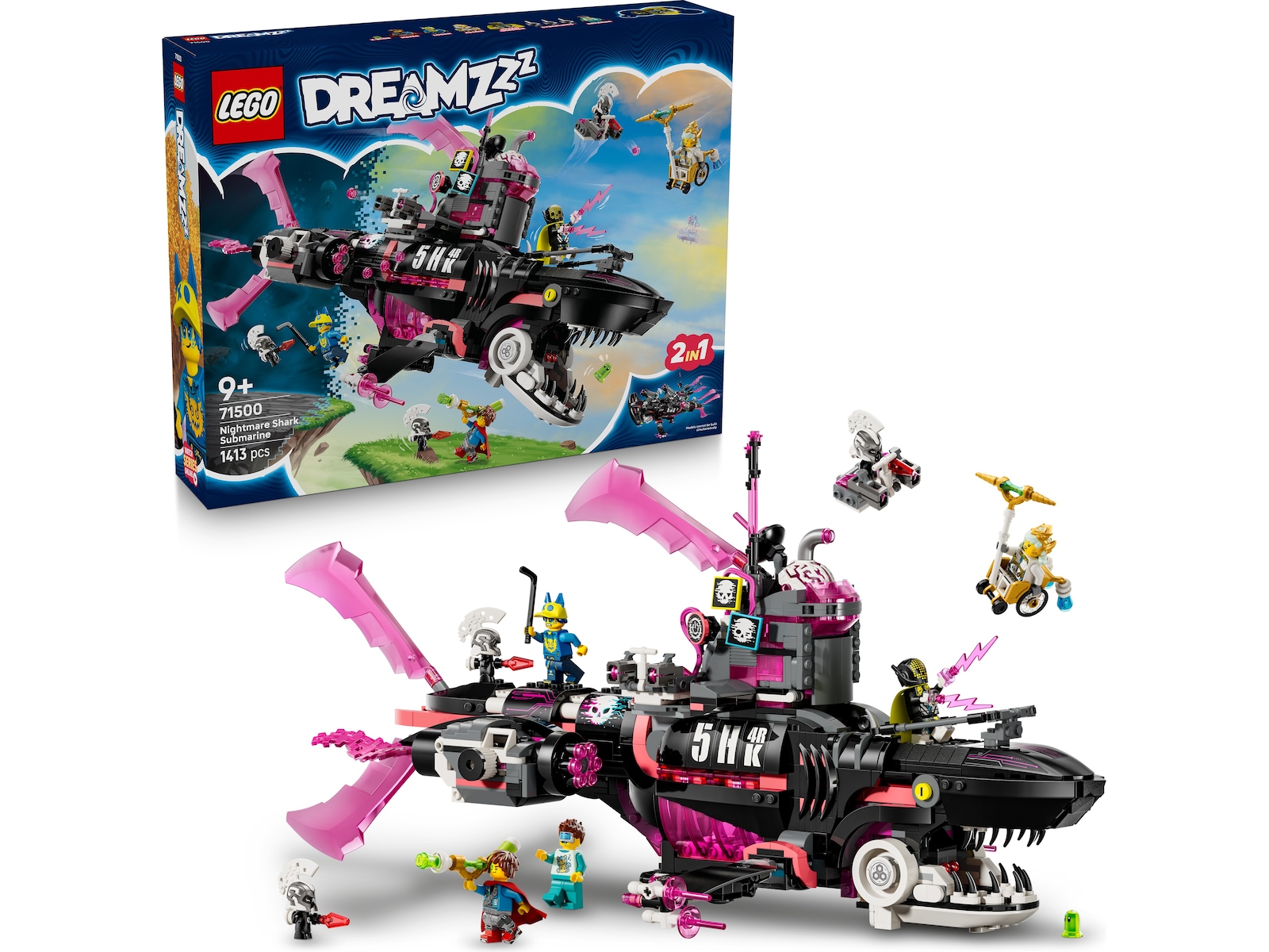 LEGO DREAMZzz Marerittets hai-ubåt 71500 LEGO