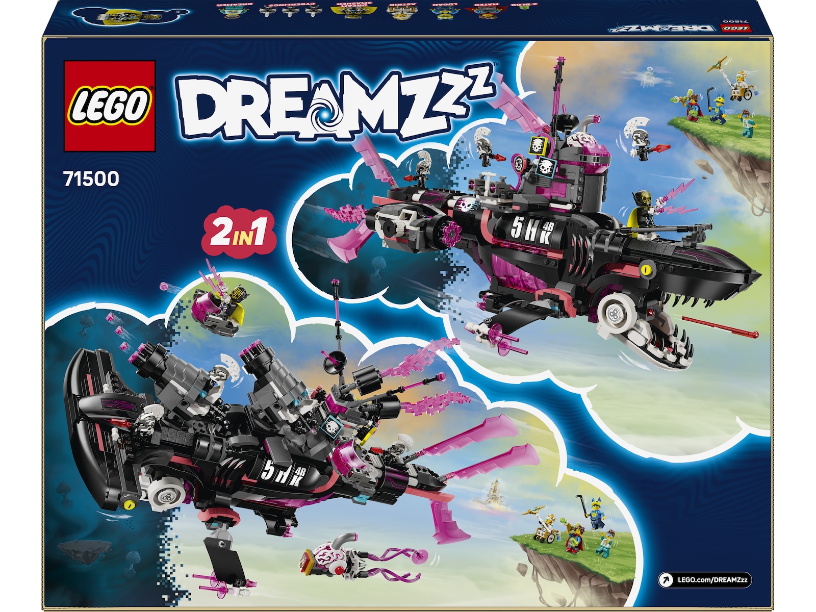 LEGO DREAMZzz Marerittets hai-ubåt 71500 LEGO