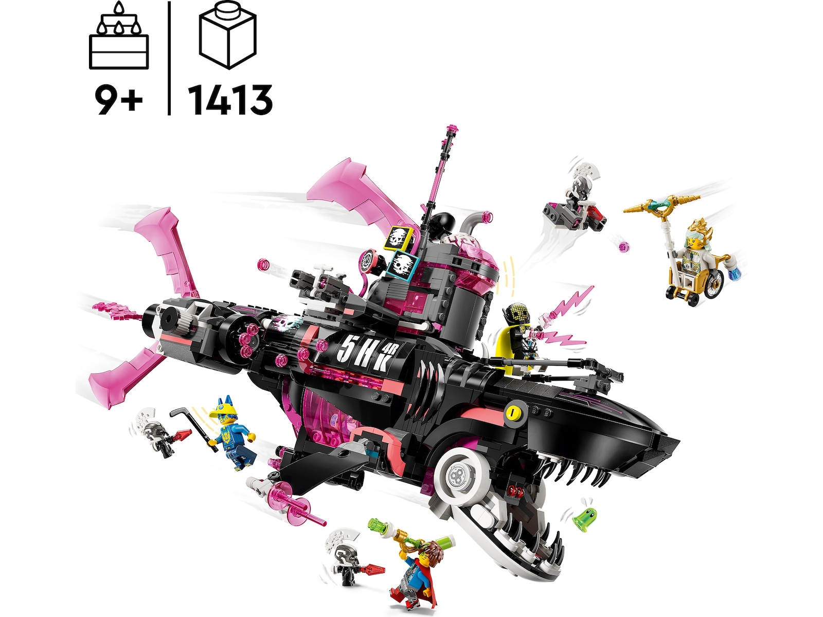 LEGO DREAMZzz Marerittets hai-ubåt 71500 LEGO