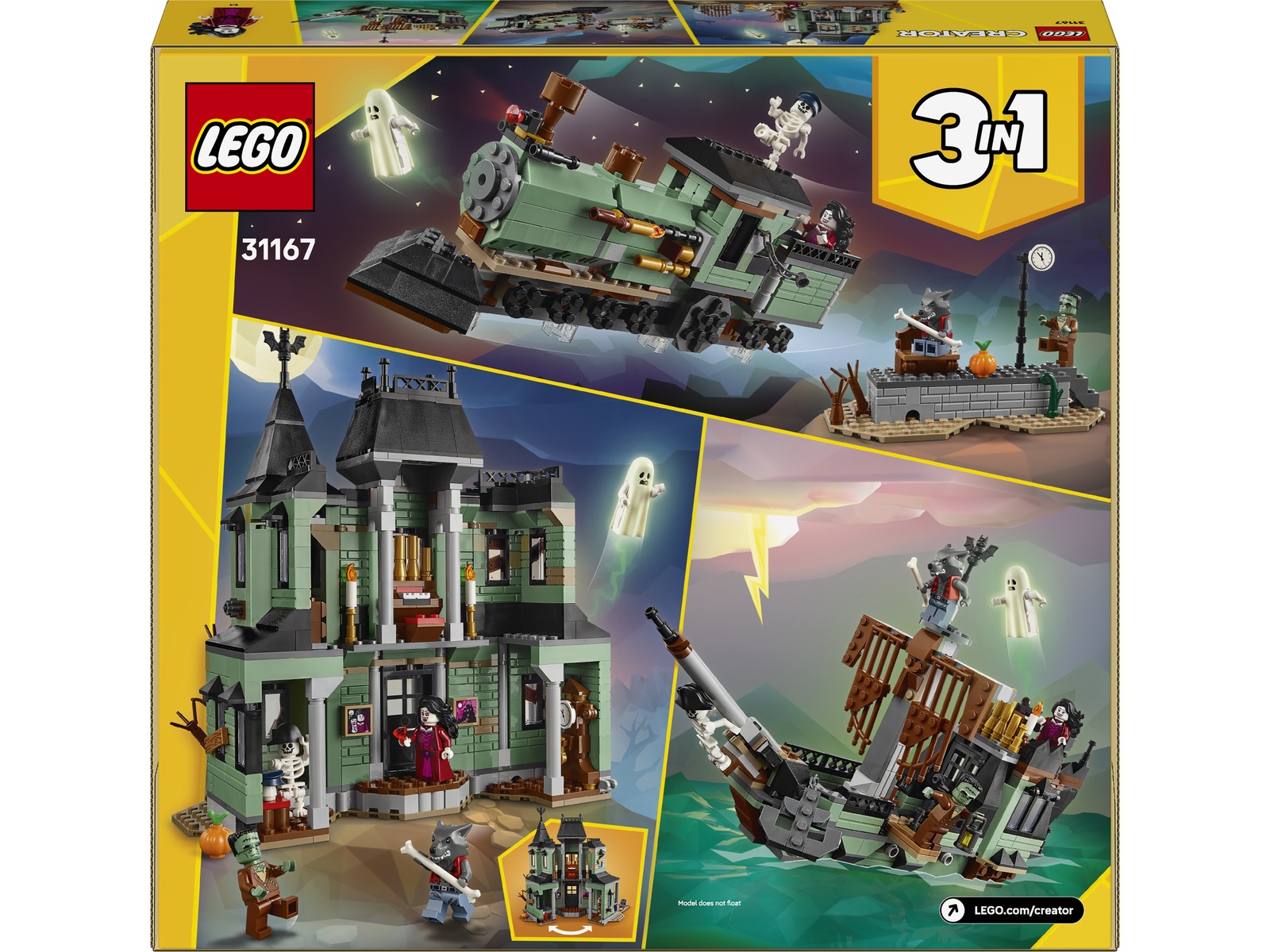 LEGO Creator hjemsøkt hus 31167 LEGO