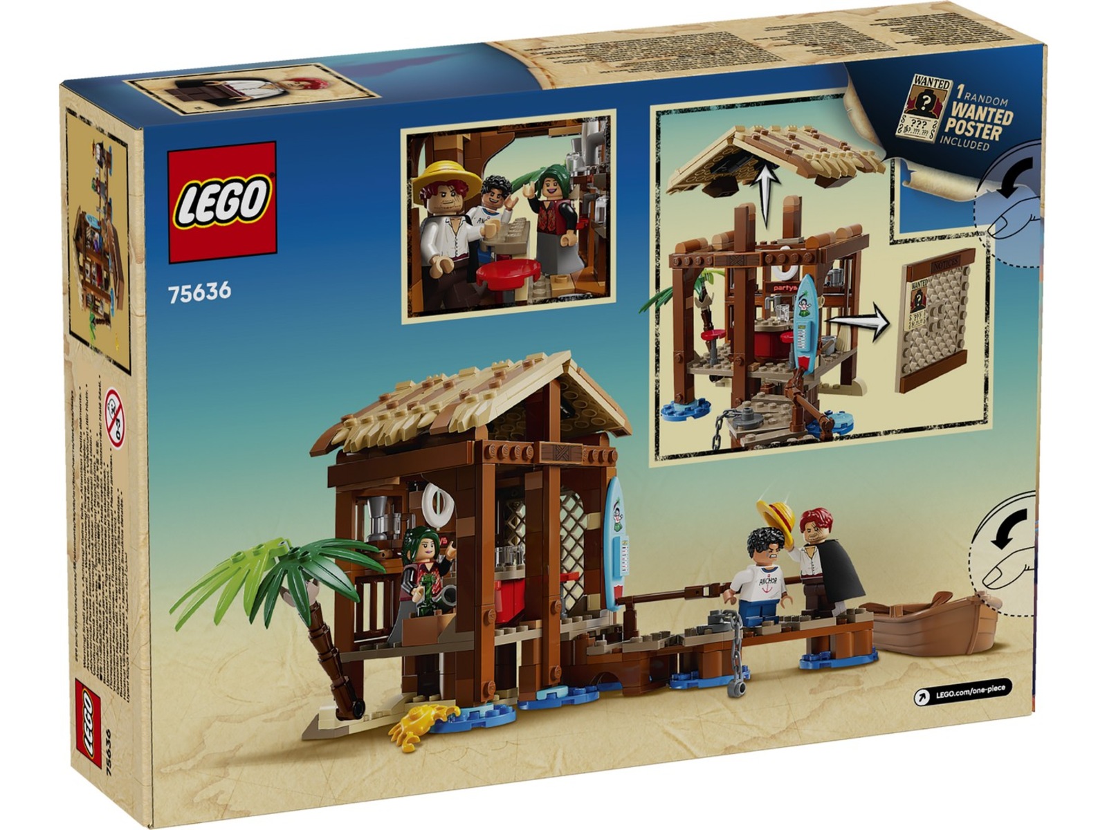 LEGO ONE PIECE Hytte i Vindmøllebyen 75636 LEGO