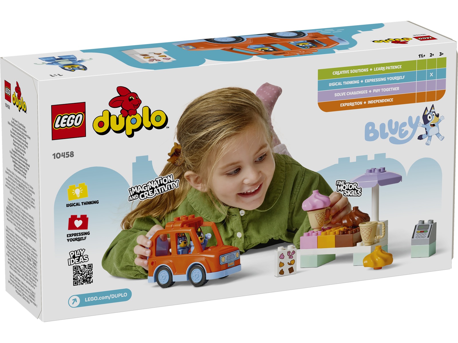 LEGO DUPLO Bluey isutflukt med Bluey 10458 LEGO