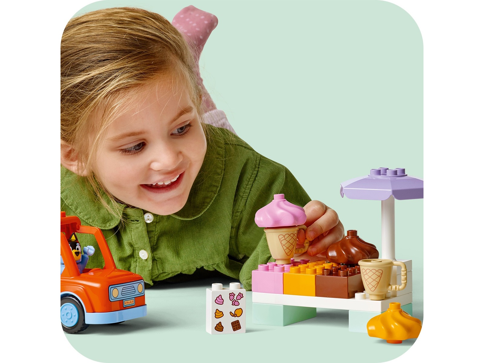 LEGO DUPLO Bluey isutflukt med Bluey 10458 LEGO