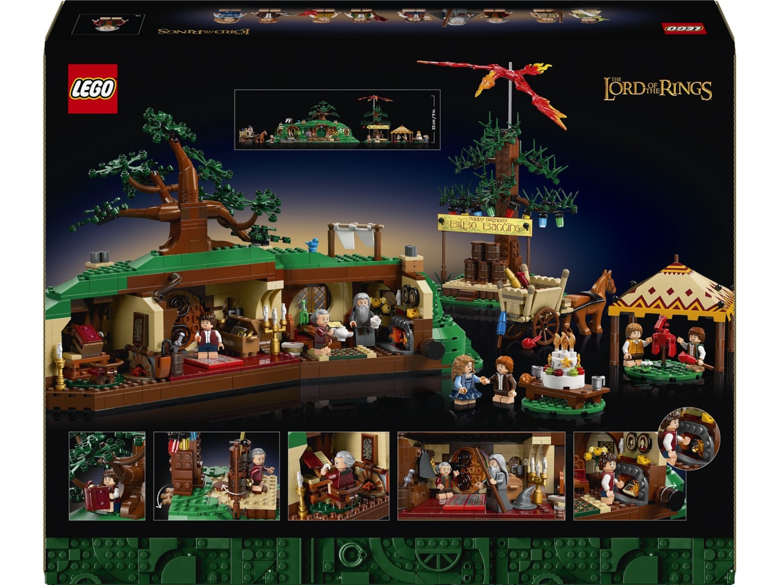 LEGO Icons Ringenes Herre: Hobsyssel 10354 LEGO
