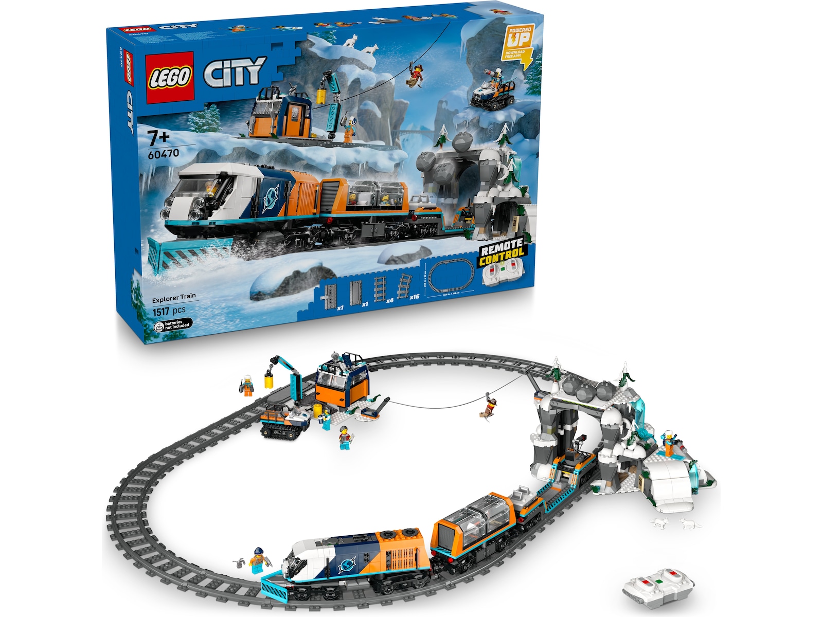 LEGO City polarekspedisjonens ekspresstog 60470 LEGO