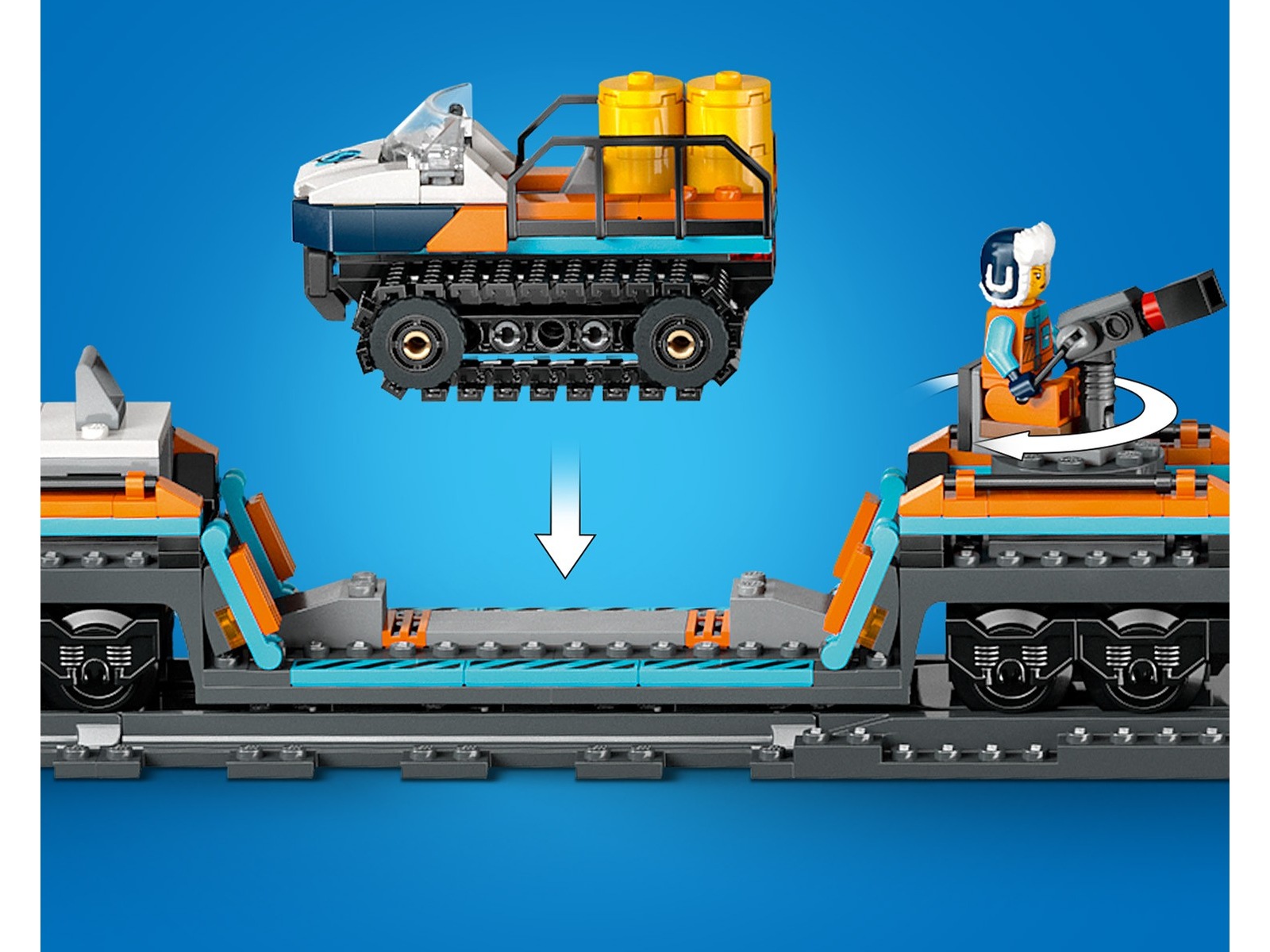 LEGO City polarekspedisjonens ekspresstog 60470 LEGO