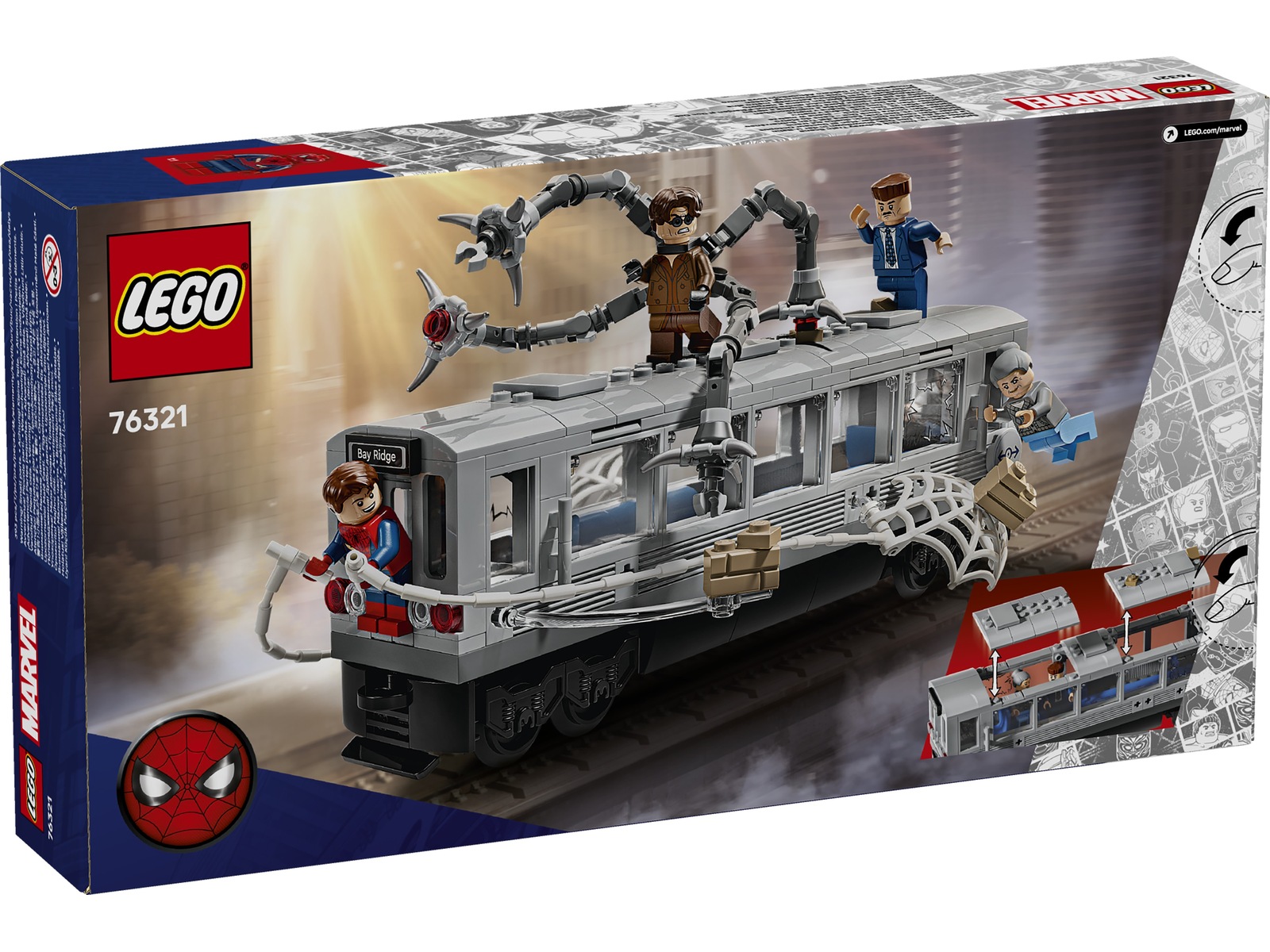 LEGO Super Heroes Spider-Man mot Doc Ock: t-banescenen 76321 LEGO