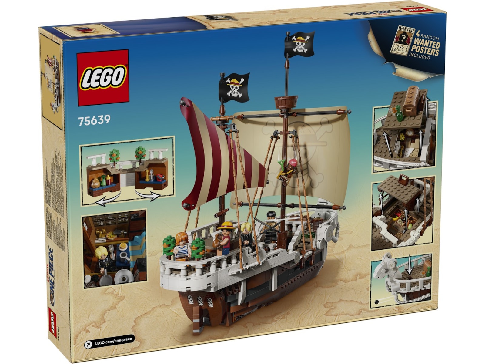 LEGO ONE PIECE Going Merry sjørøverskuta 75639 LEGO