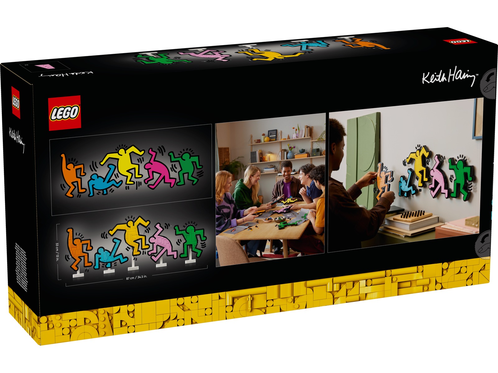 LEGO Art Keith Haring – dansende figurer 31216 LEGO