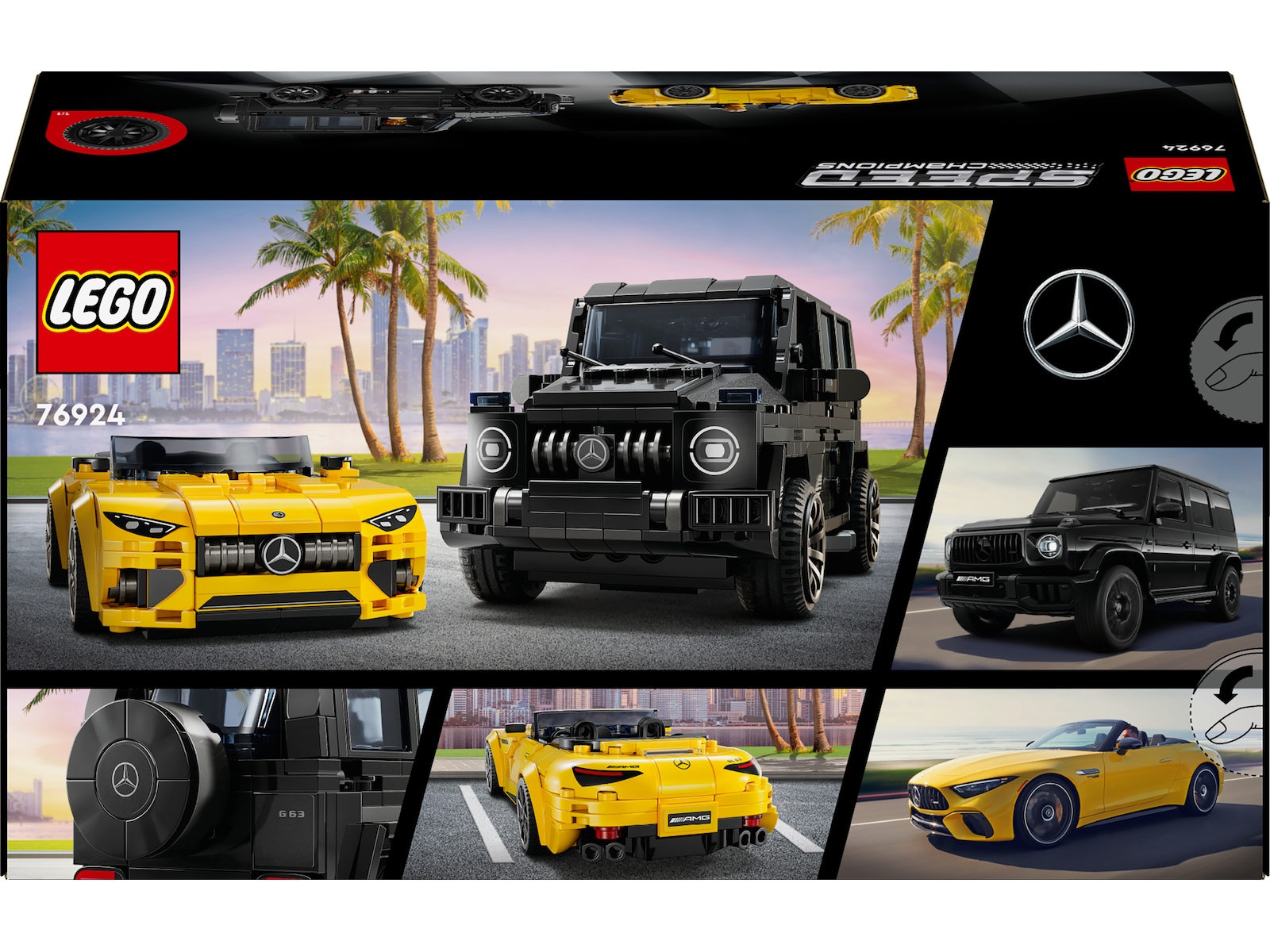 LEGO Speed Champions Mercedes-AMG G 63 & Mercedes-AMG SL 63 76924 LEGO