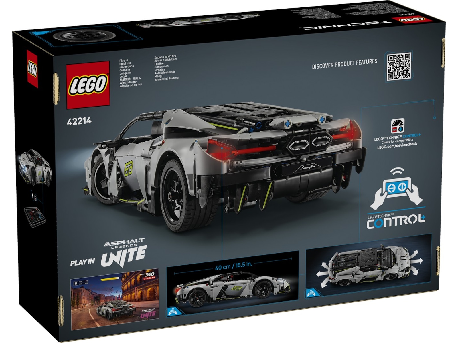 LEGO Technic Lamborghini Revuelto supersportsbilen 42214 LEGO