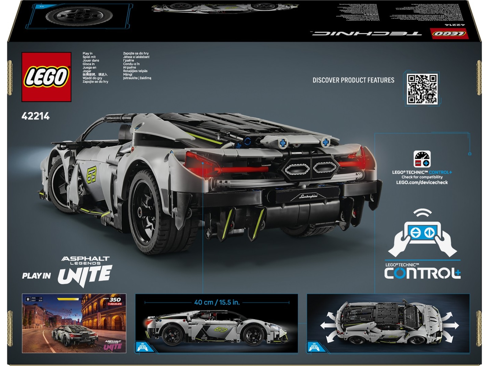 LEGO Technic Lamborghini Revuelto supersportsbilen 42214 LEGO