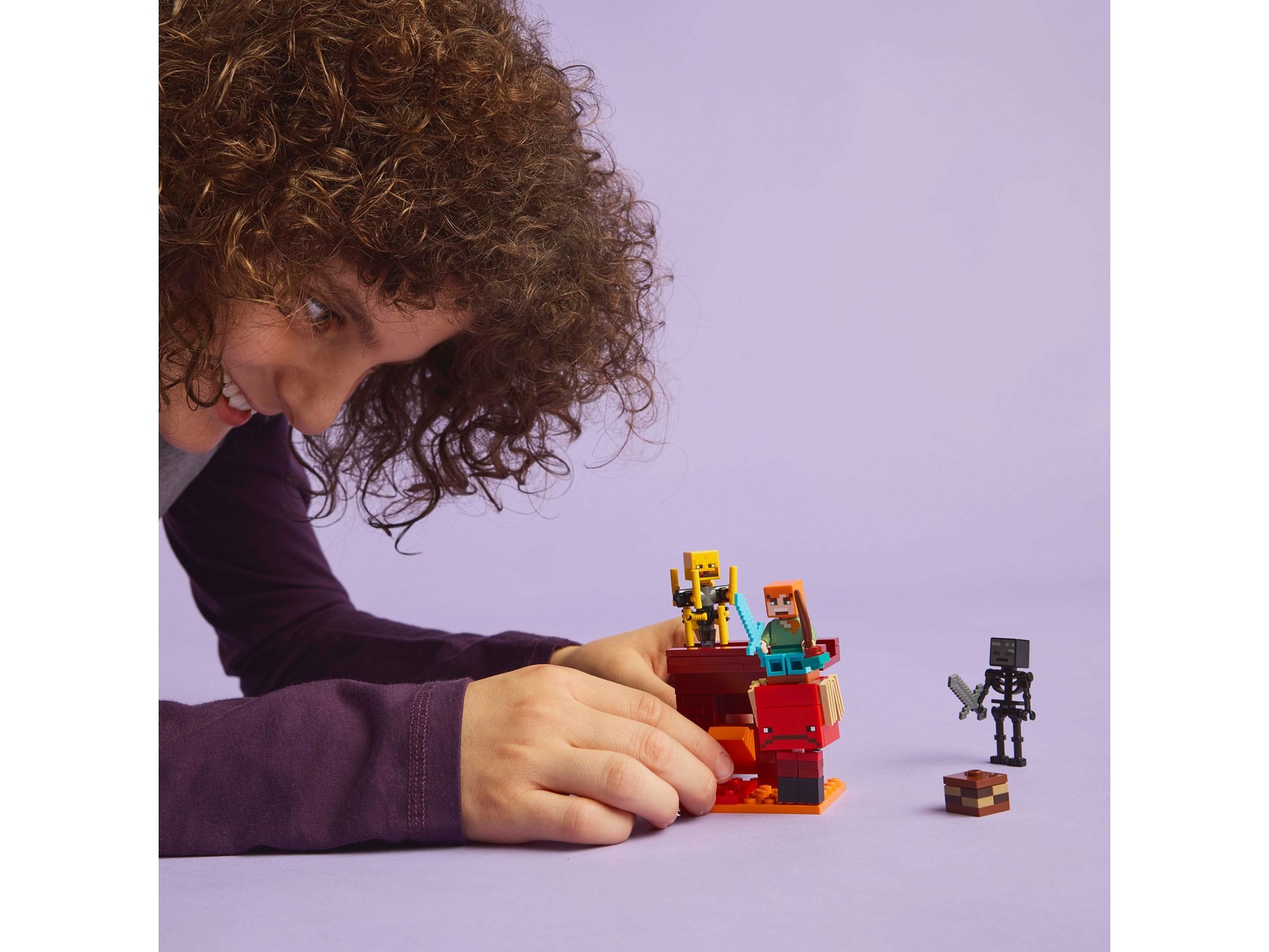 LEGO Minecraft lavastriden i Nether 21266 LEGO