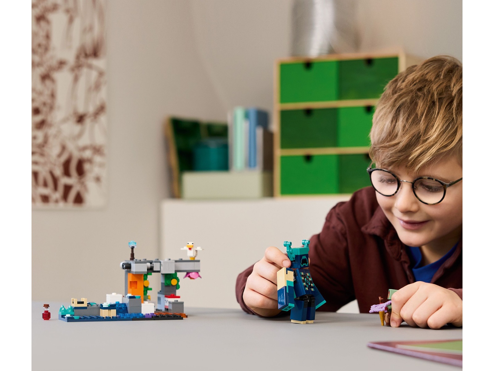 LEGO Minecraft møtet med vokteren 21274 LEGO