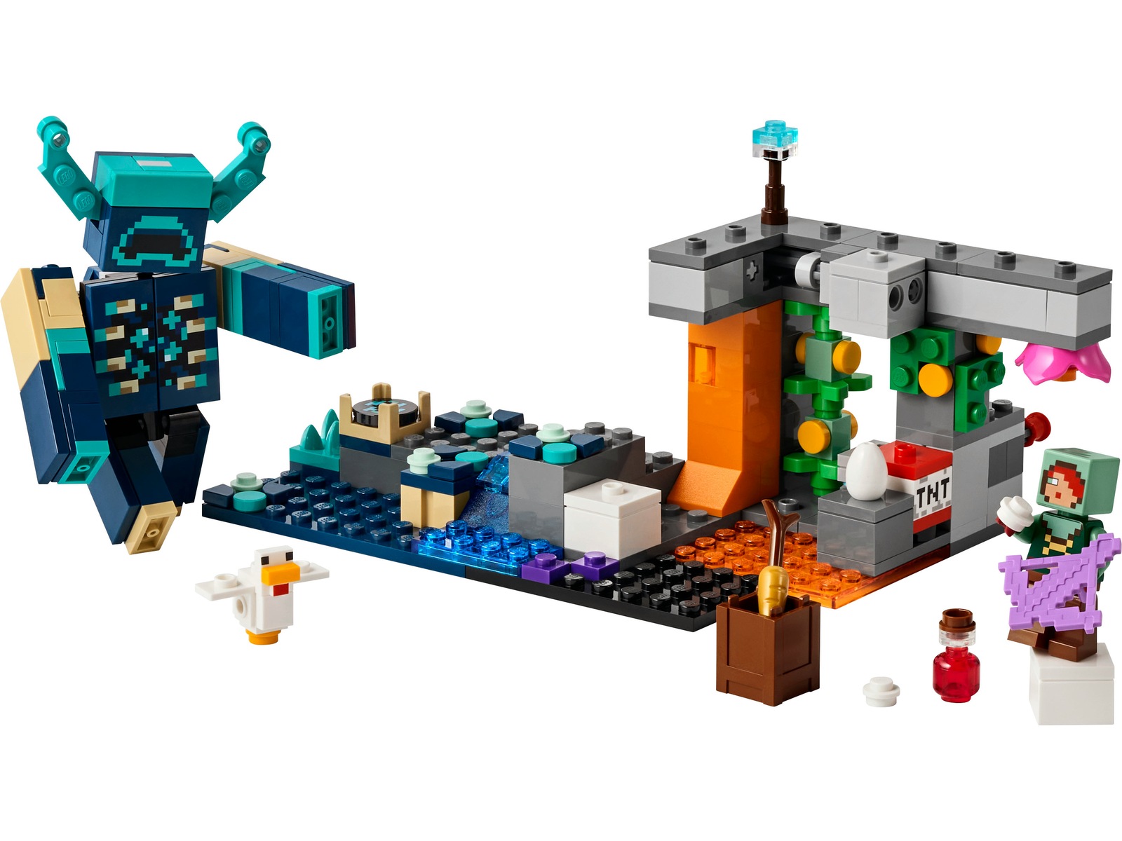 LEGO Minecraft møtet med vokteren 21274 LEGO