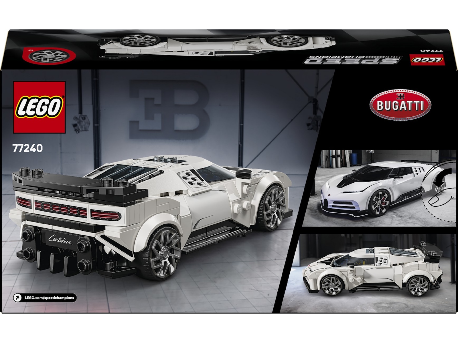 LEGO Speed Champions hypersportsbilen Bugatti Centodieci 77240 LEGO