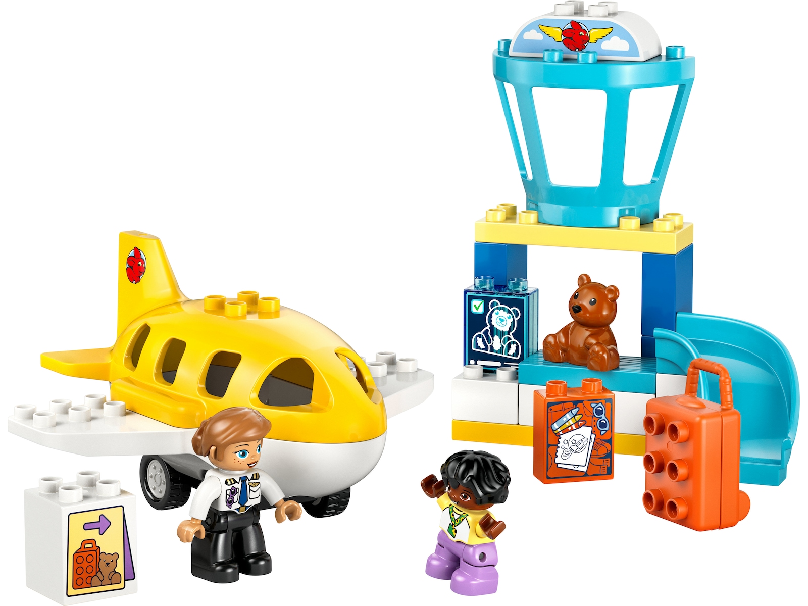 LEGO DUPLO Town første gang på flyplassen 10443 LEGO