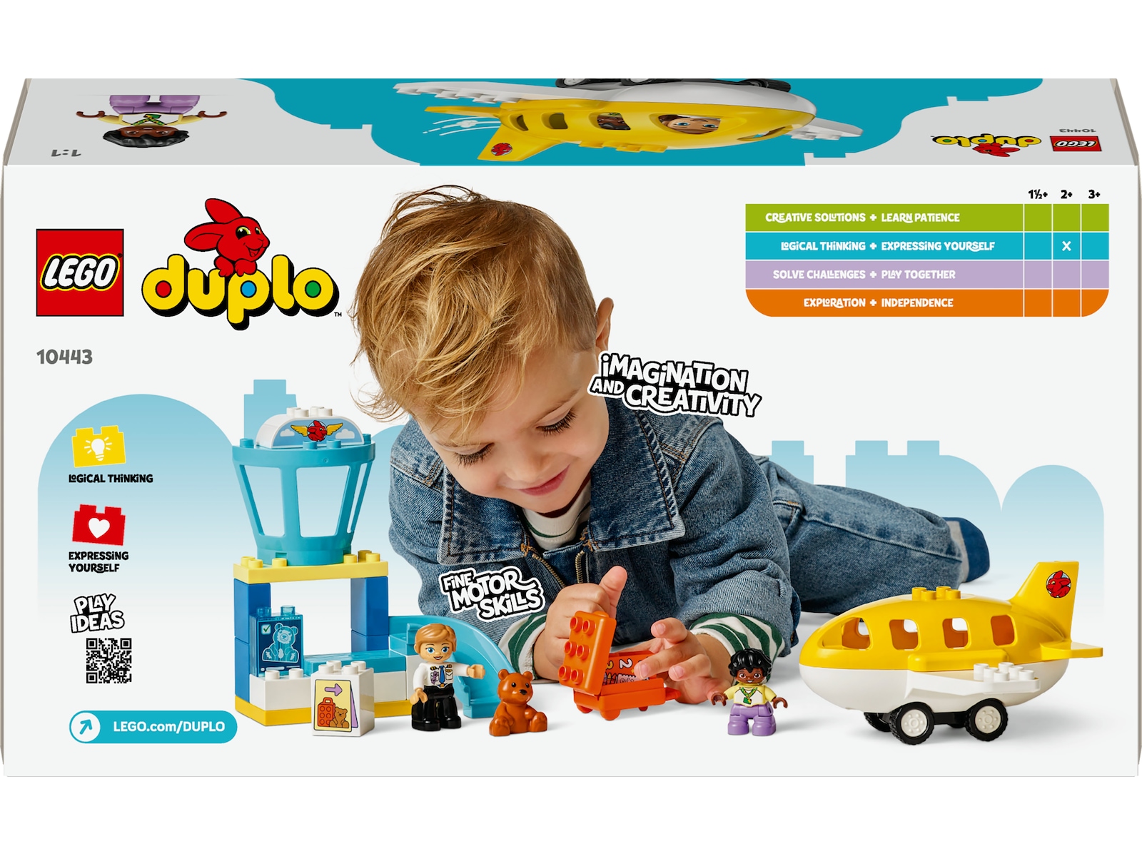 LEGO DUPLO Town første gang på flyplassen 10443 LEGO