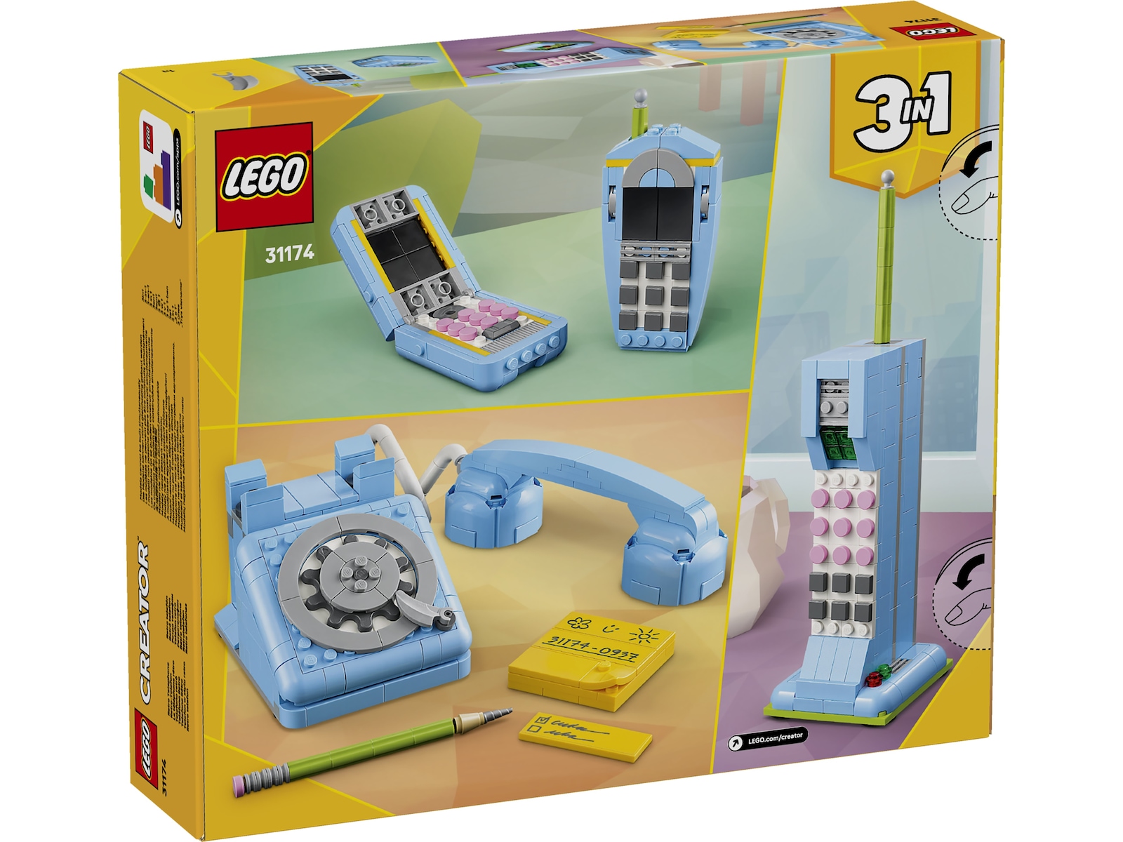 LEGO Creator retrotelefon 31174 LEGO