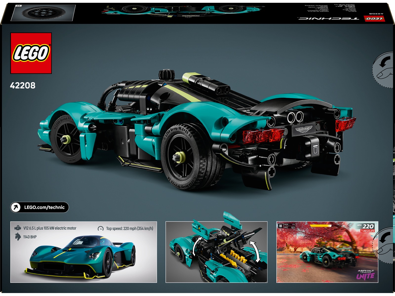 LEGO Technic Aston Martin Valkyrie 42208 LEGO