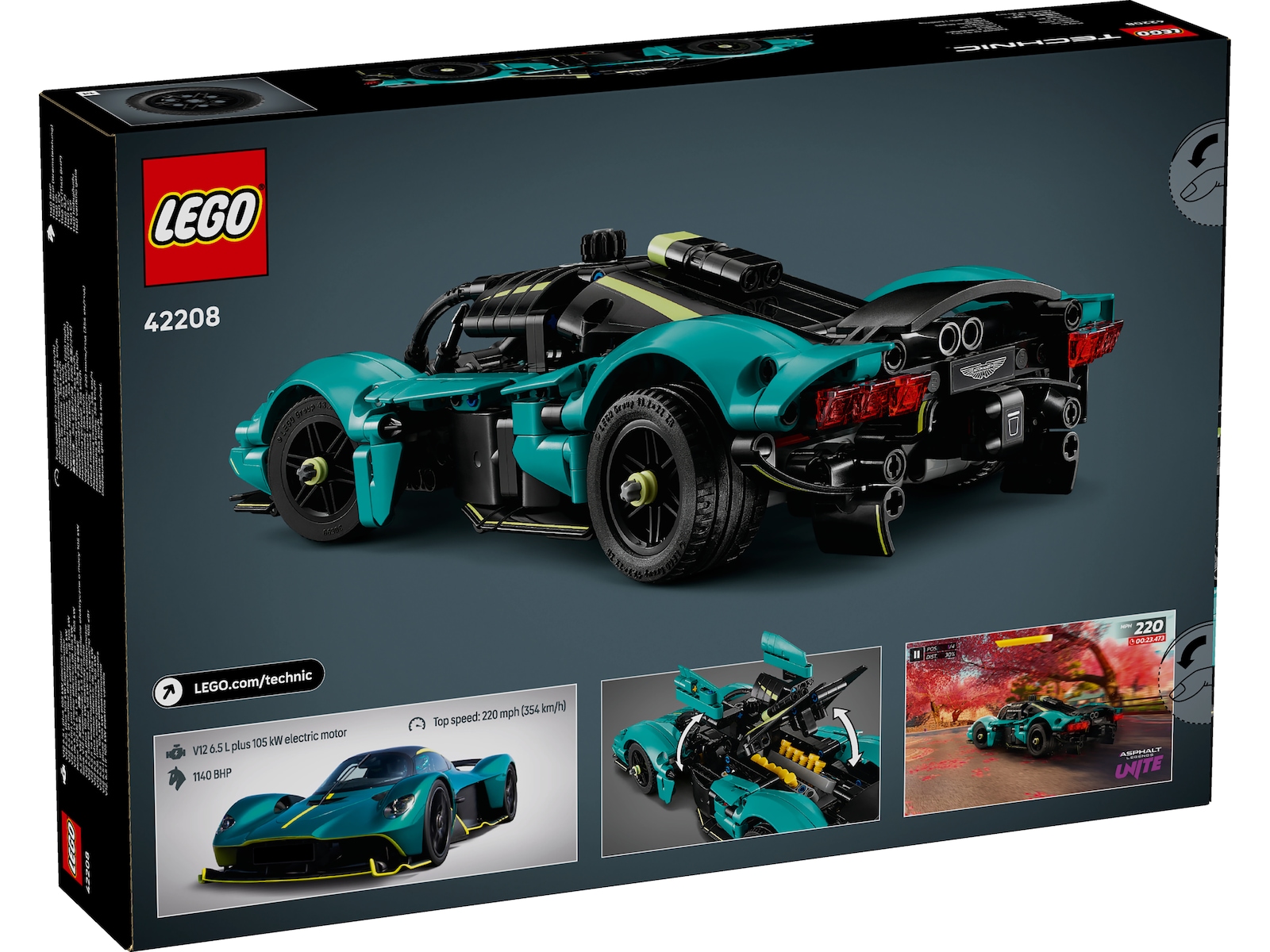 LEGO Technic Aston Martin Valkyrie 42208 LEGO
