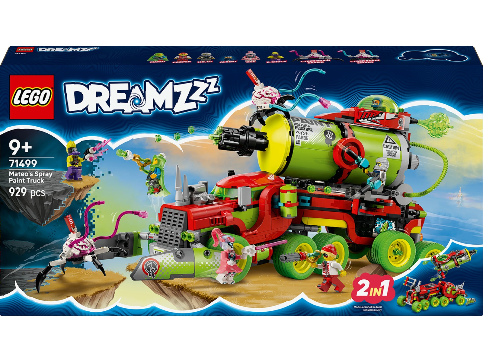 LEGO DREAMZzz Mateos spraymalingsbil 71499 LEGO