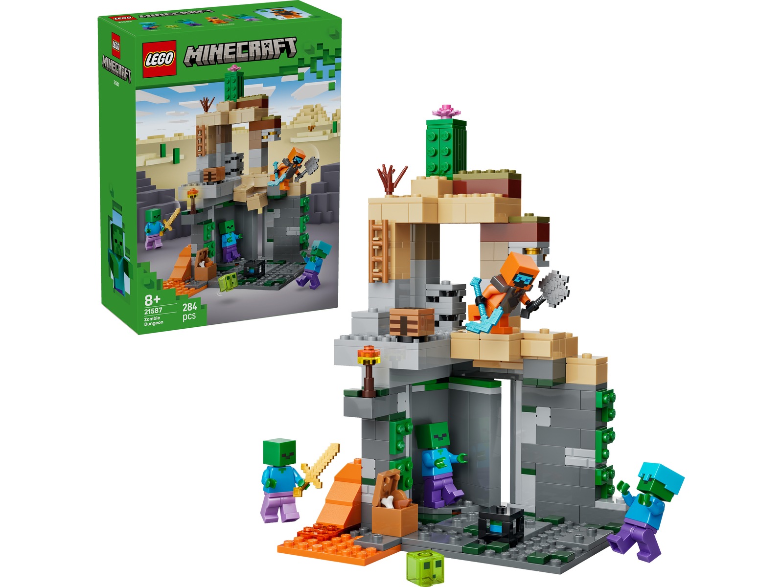 LEGO Minecraft zombiehule 21587 LEGO