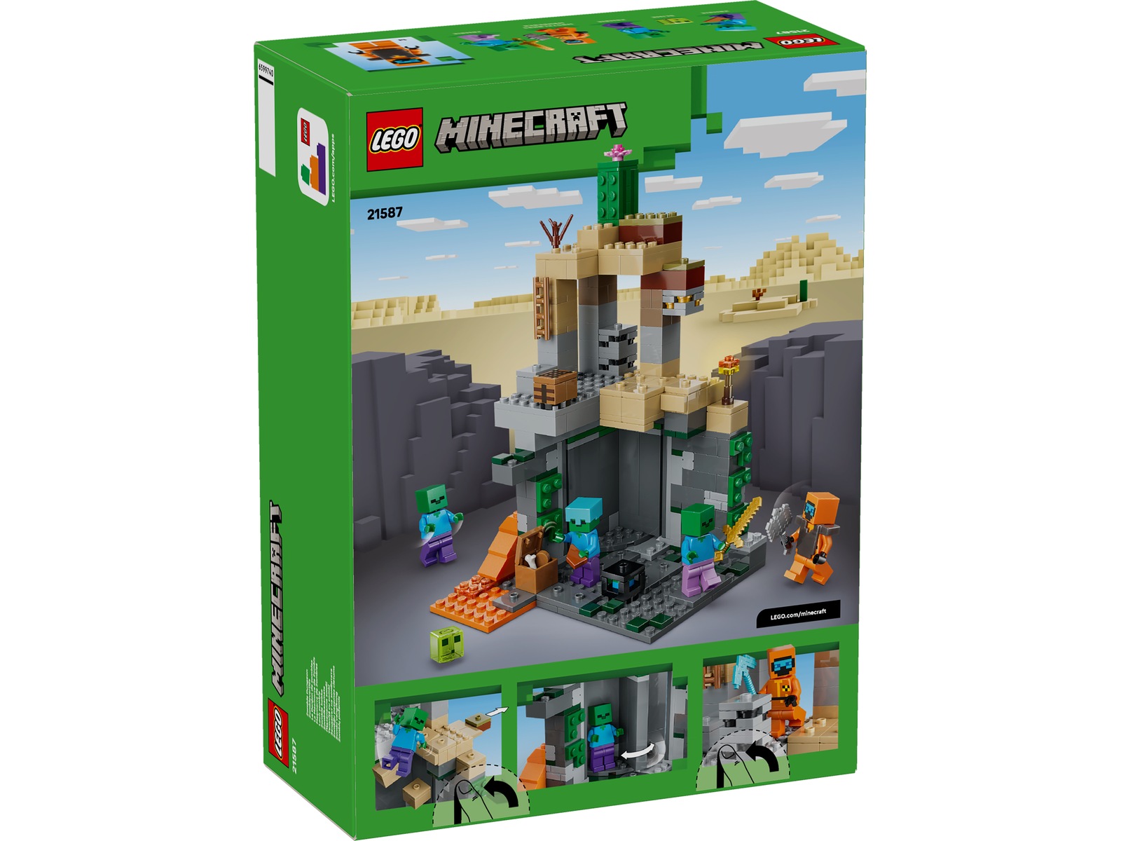 LEGO Minecraft zombiehule 21587 LEGO